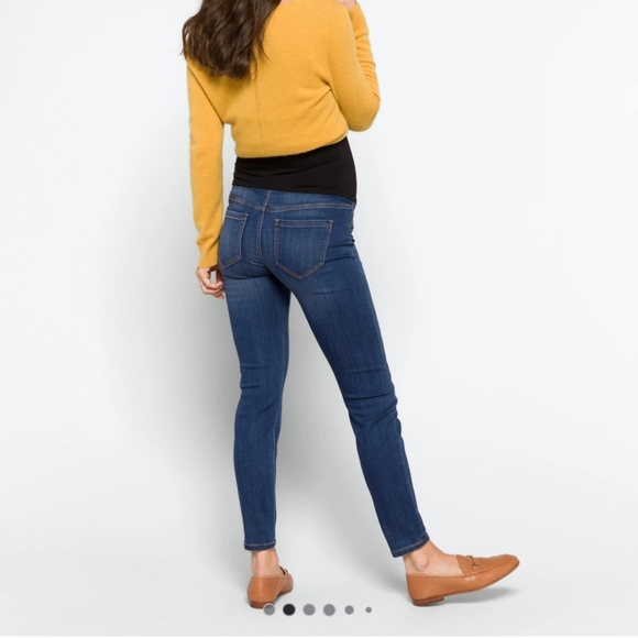 Soft Denim Maternity Skinny Jeans - Picture 2 of 6